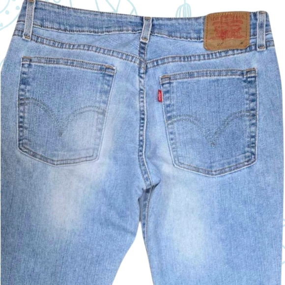 Levi's Y2K Superlow Stretch Bootcut Jeans Denim Size 11 Jr - Picture 8 of 10